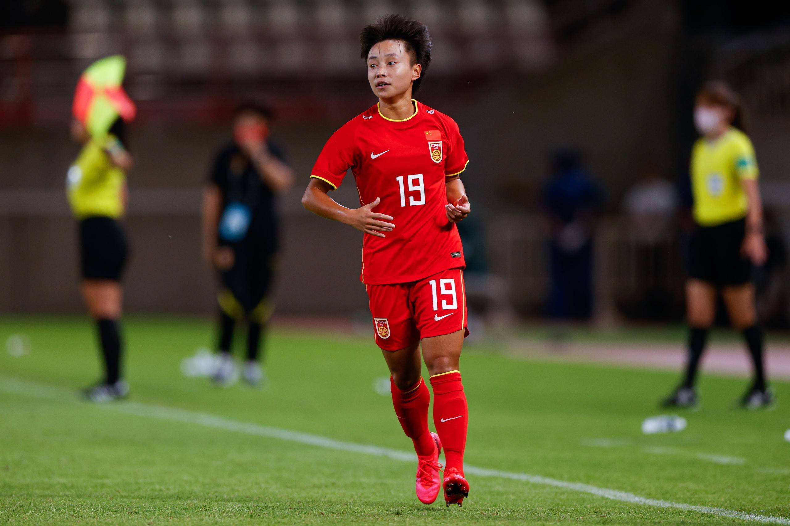 韩国女足队血战到底，惜败于对手