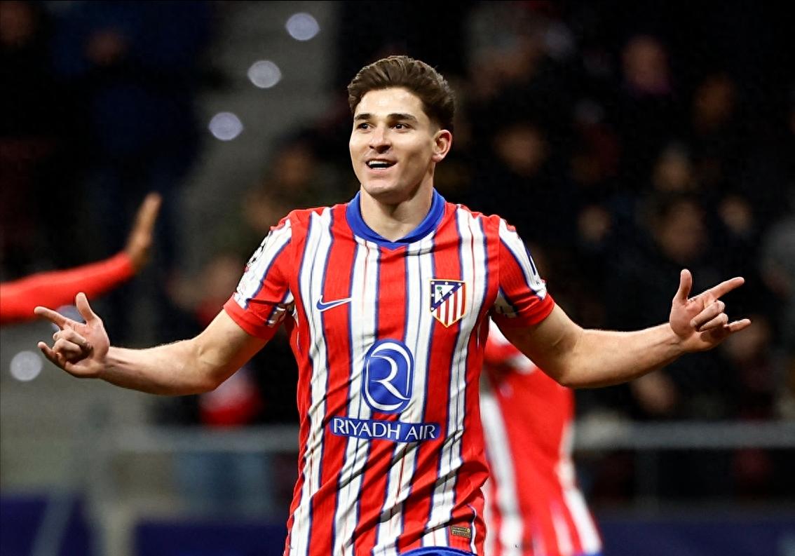 马德里竞技前场球员神勇，连续破门得分