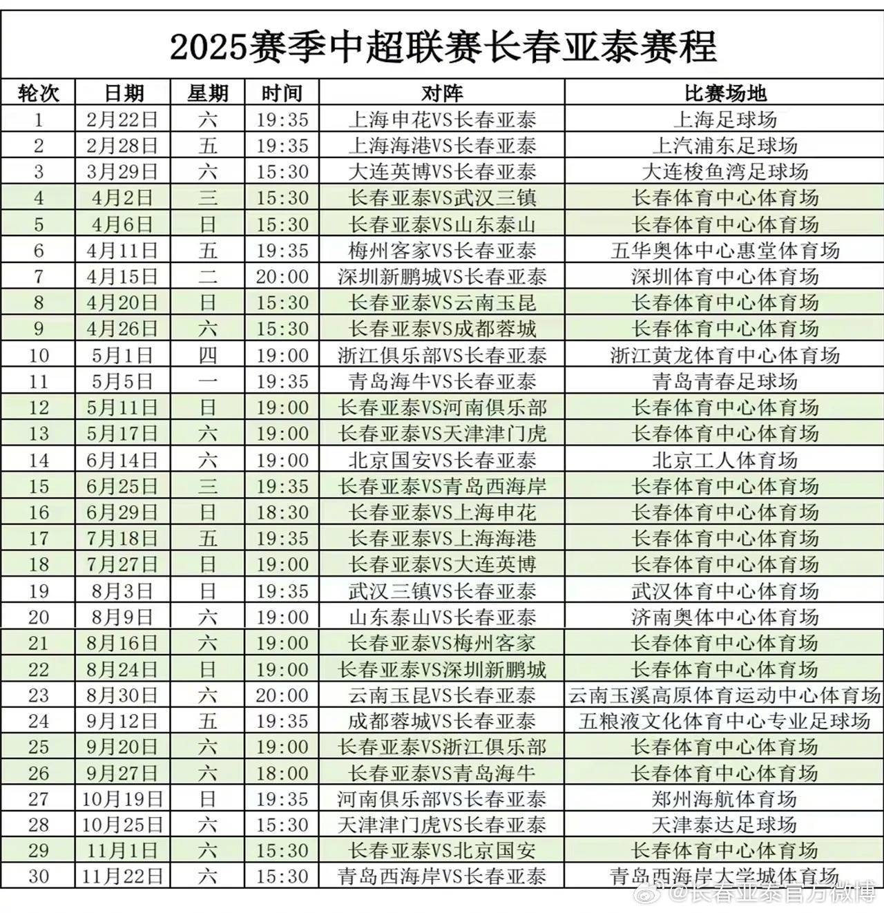 关于中国足球联赛赛程更新，球队备战备受关注的信息