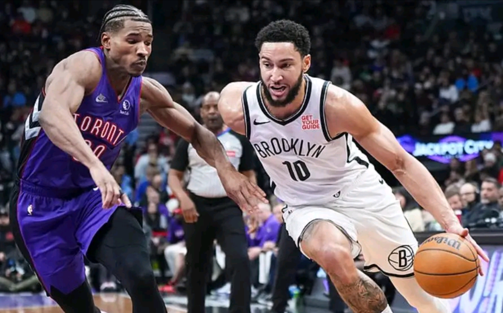 NBA季后赛：公牛取得对阵篮网的胜利